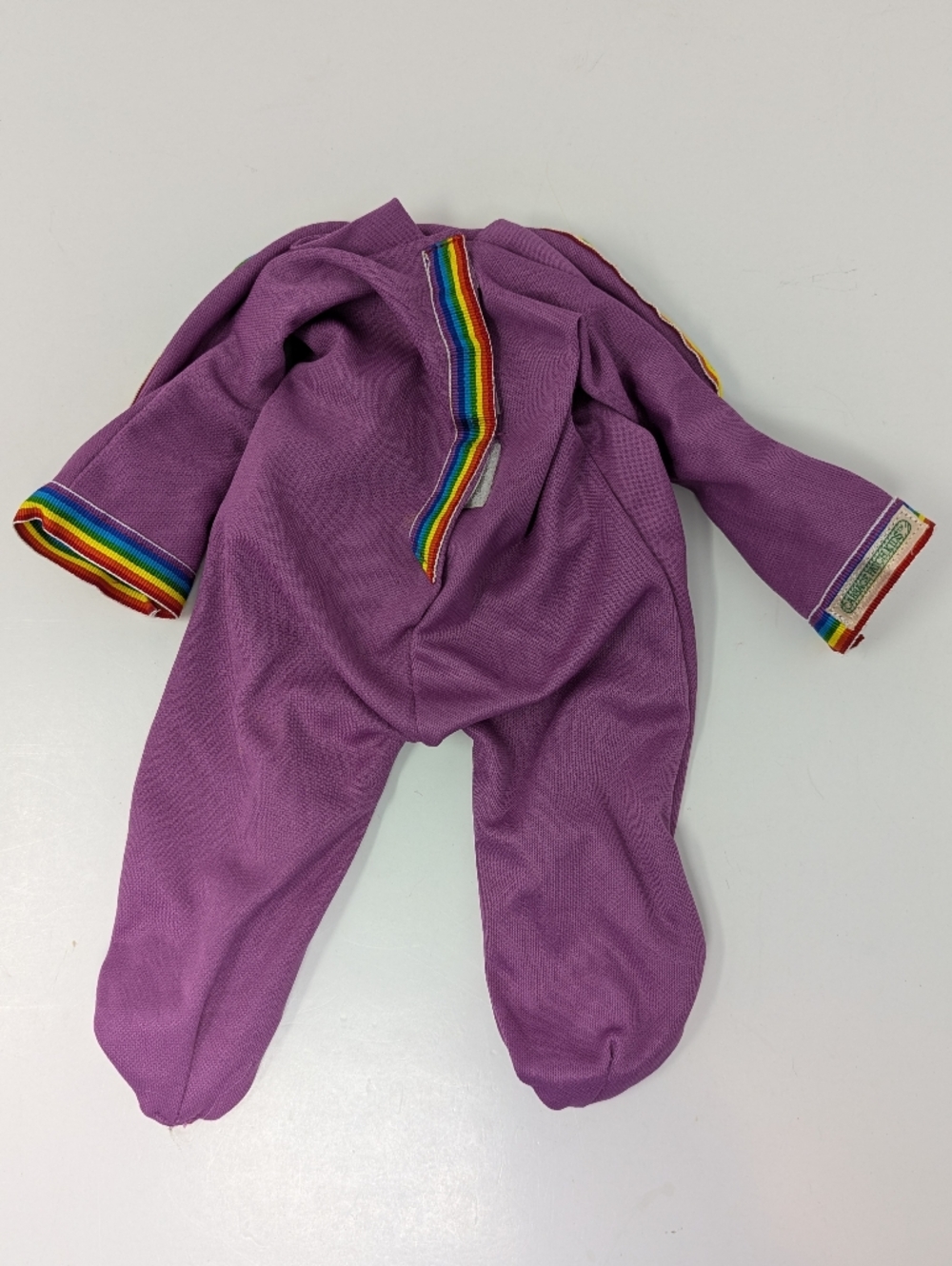 Cabbage Patch Kids Doll Rainbow Jumper Posable Wire Purple TLC
